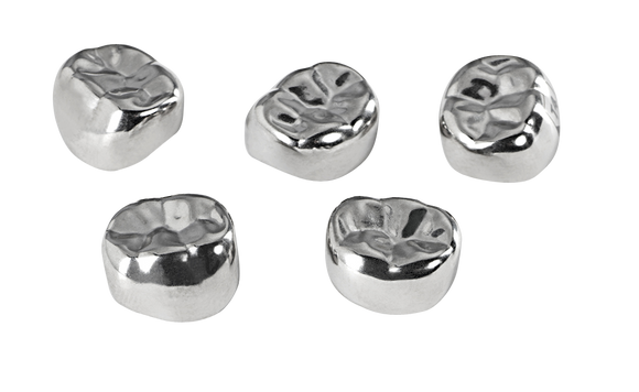 Stainless Steel Crowns 2nd Primary Molar E-UR-7 5/bx. - Osung USA