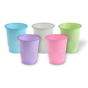 Plastic Cups Pink/Mauve 5oz. - Osung USA