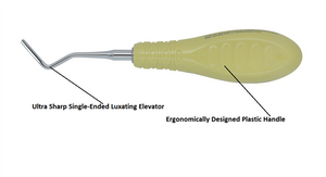 Curved Luxating Elevator L, Anterior 3.0 Mm, Ultra-Sharp, [3Ell302] - Osung USA