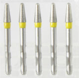 Diamond Burs, Taper Round Shape, Extra Fine Grit Multi-Use 196Cr-11Ef - Osung USA