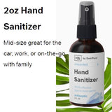 Hand Sanitizer Disinfectant Spray 2oz Bottles - 99.9% effective [USA Made]  - 10 pcs - Osung USA