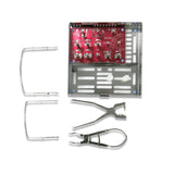 Rubber Dam Clamps Kit with Sterilization Cassette, RDSET - Osung USA