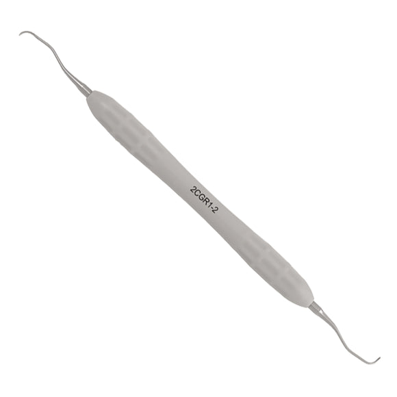 Osung 1/2 Gracey Curette Anterior, Silicone Handle Premium -2CGR1-2 - Osung USA