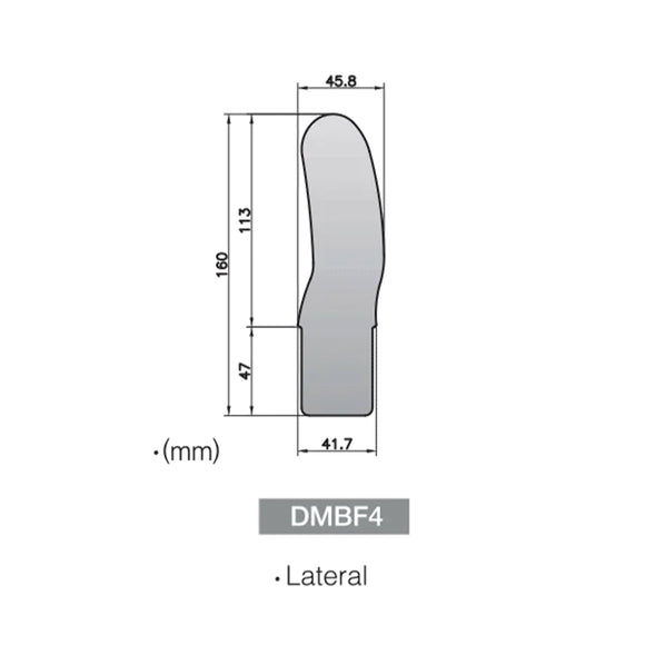 Lateral Mirror For Fog Free Intra Oral Photo System -DMBF4