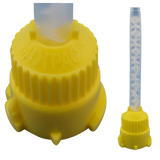 M-Mixer Grey Hub Mixing Tips Yellow 4.2mm (LB) 48/pk. - Osung USA
