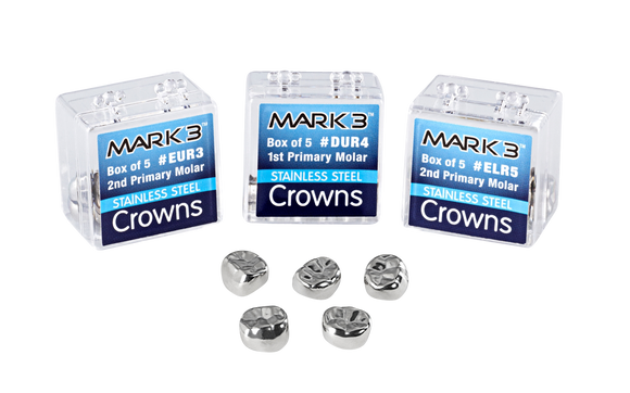 Stainless Steel Primary Molar Crown Kit 96/bx. - Osung USA