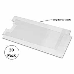Fog-Free Mirror Barrier Sleeves - pack of 20 - Osung USA