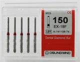 Diamond Burs, End Cutting Shape, Fine Grit Multi-Use 150Ex-18F - Osung USA
