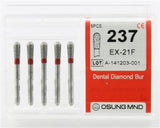 Diamond Burs, Pear Shape, Fine Grit Multi-Use 237Ex-21F - Osung USA