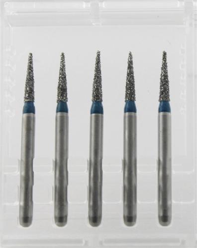 Diamond Burs, Taper Conical Shape, Standard Grit Multi-Use 160Tc-26 - Osung USA