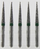 Diamond Burs, Taper Conical Shape, Coarse Grit Multi-Use 160Tc-11C - Osung USA