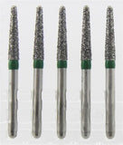 Diamond Burs, Taper Round Shape, Coarse Grit Multi-Use 198Tr-13C - Osung USA