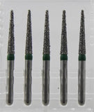 Diamond Burs, Taper Round Shape, Coarse Grit Multi-Use 199Tr-11C - Osung USA