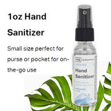 [USA Made] Hand Sanitizer Disinfectant Spray 1oz Bottles - 99.9% effective against most germs - Osung USA