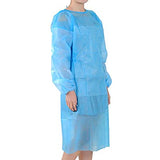 Disposable Tie-Back Protective Isolation Gown,  Regular, 10 pcs - Osung USA