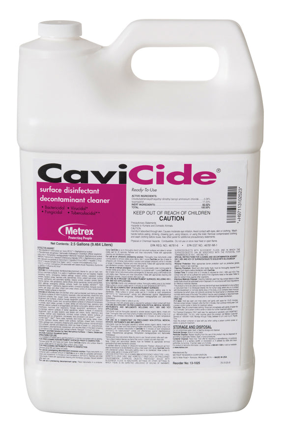 Metrex CaviCide1 Surface Disinfectant Cleaner - CaviCide 2½ Gal, 2/Case - Osung USA