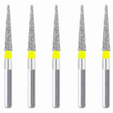 164.16EF1, Conical Pointed, Slender, 1.6 mm Dia,  Extra Fine Grit Diamond Bur, 5 per pack - Osung USA