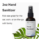 Hand Sanitizer Disinfectant Spray 2oz Bottles - 99.9% effective against most germs [USA Made] - Osung USA