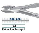 Dental Extraction Forcep UPPER ANTERIOR, FX1 - Osung USA