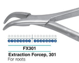Dental Extraction Forcep LOWER ROOTS, FX301 - Osung USA