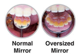 Dental Tiltable Mouth Mirror, Oversize, DMS39 - Osung USA