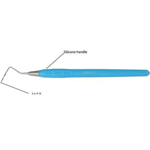 Dental Probe, Autoclavable Silicone Handle, 2BPCP12 - Osung USA