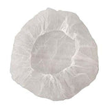 Disposable White Bouffant Cap - Hair Net - 24 Inch - 100 Pcs Per Pack - Osung USA
