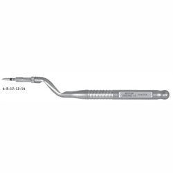 Dental CONCAVE OSTEOTOME 2.0mm, BOCV20F - Osung USA