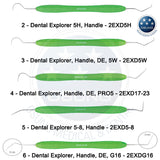 Dental Explorer Comfort Edition 5 Piece Set - C-1042 - Osung USA
