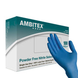 Ambitex Blue Nitrile N400 Powder Free Exam Glove - Extra Large 1000/Case (NXL400) - Osung USA