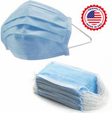 [Made in USA] Surgical 3 ply Face Masks, ASTM Level 3, Earloop, 50/Box - Osung USA