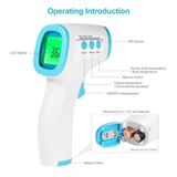 High-Precision Infrared Forehead Clinical Thermometer - Osung USA